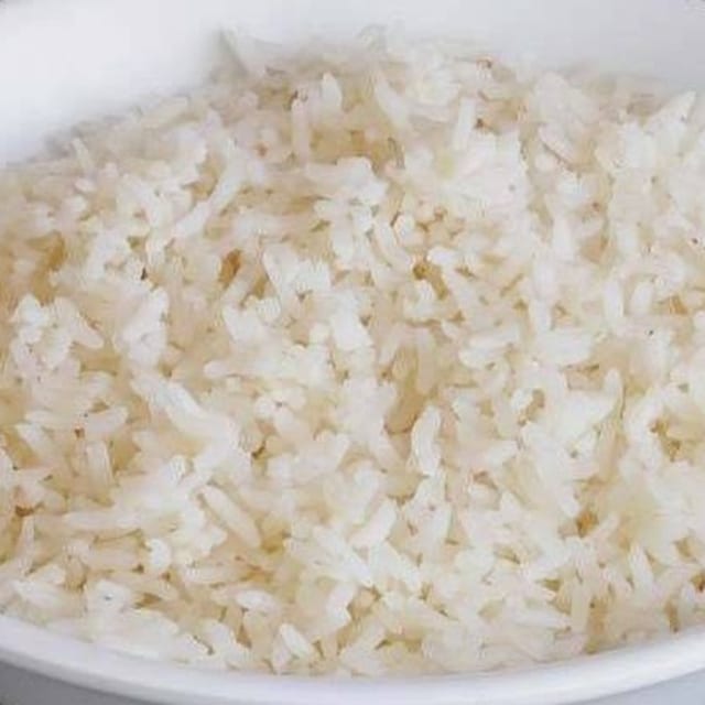 Garlic White Rice.