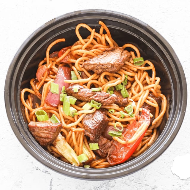 Beef Noodle Bowl.