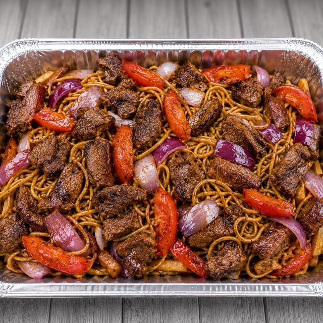 Beef Tallarin Saltado.