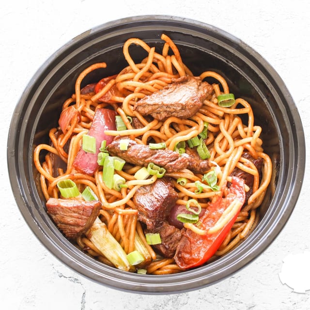 Beef Noodle Bowl.