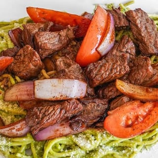 Beef Pesto Saltado