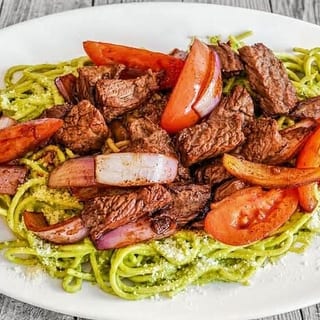 Beef Pesto Saltado